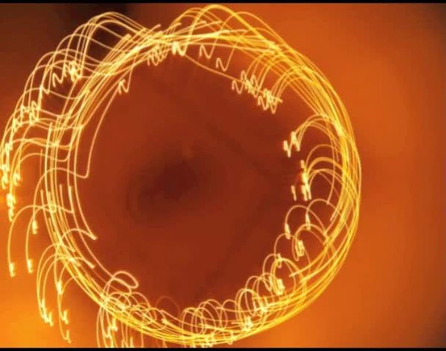 A circle of light